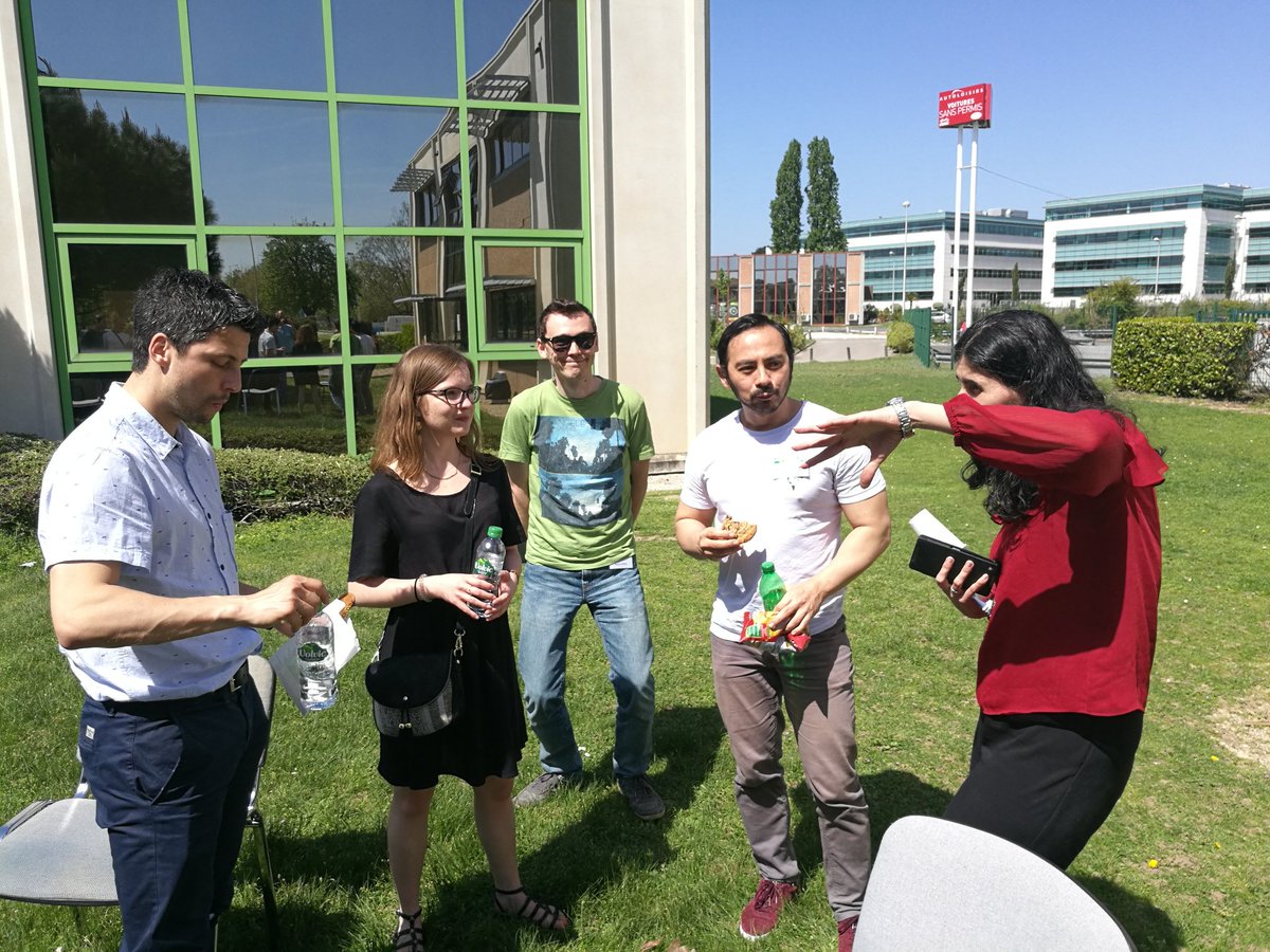 thierrym's tweet photo. Repas en plein air au #GAB2018 #Globalazure https://t.co/l8FwoScOMl