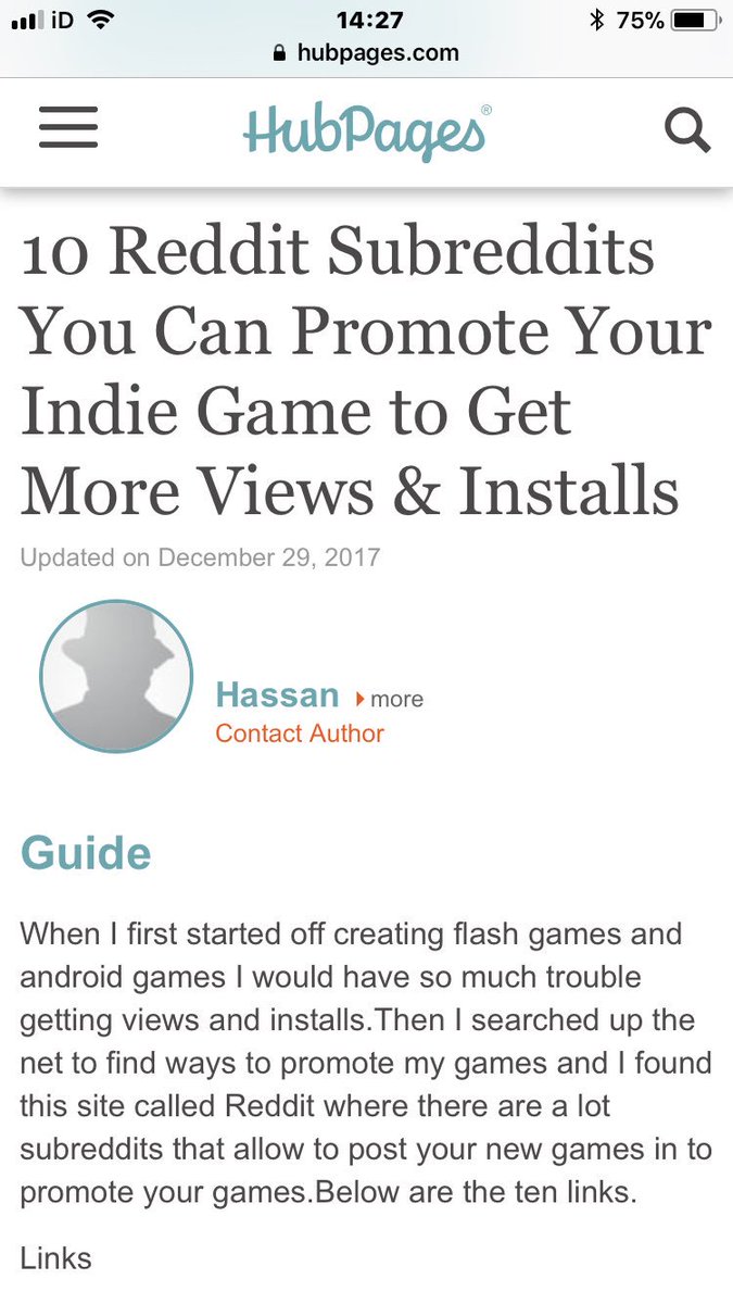 ZGamer70008000's tweet photo. 10 Reddit Subreddits You Can Promote Your Indie Game to Get More Views &amp; Installs https://t.co/8hIlEWQ0cu https://t.co/h1J4SaHdpZ