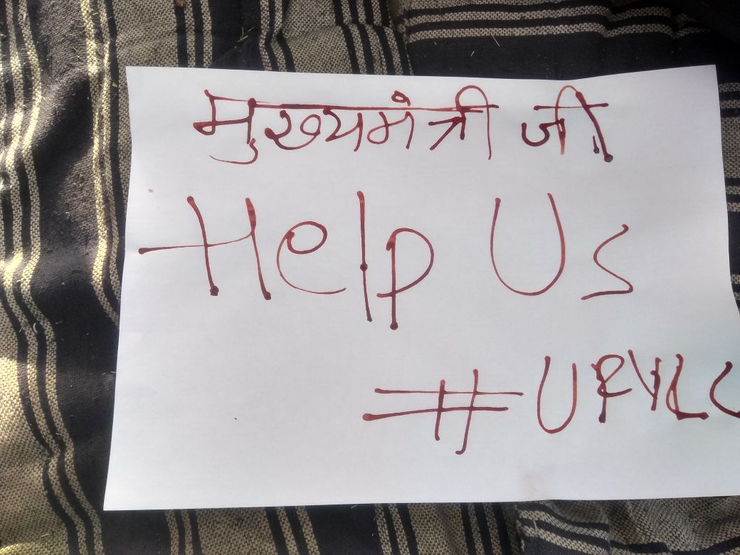 Tilakvaid05's tweet photo. #letter_to @VasundharaBJP #written_with_blood_of_ufylc_students
#we_want_justice
#hunger_strike_day5
@SachinPilot @ashokgehlot51 @RahulGandhi @ravishndtv @aajtak @News18Rajasthan https://t.co/AyTZKVkt7I