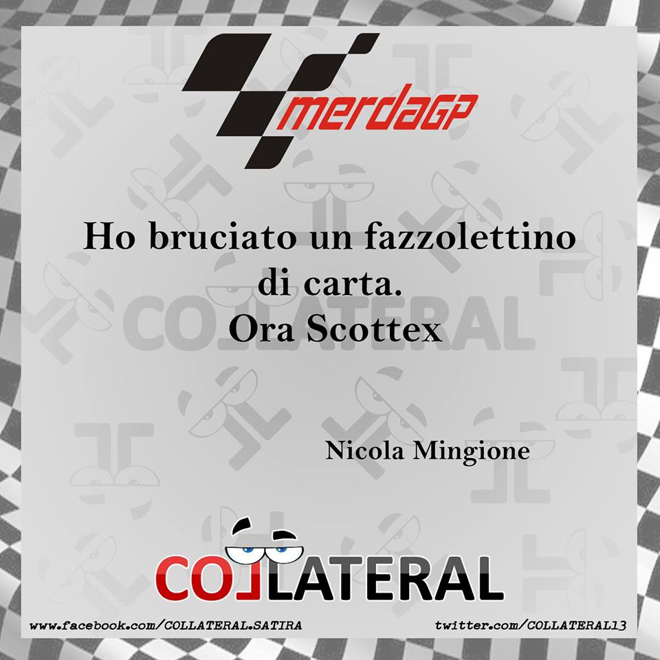 COLLATERAL13's tweet photo. E' iniziato il #MerdaGP di #Collateral!
Iscrizione e regolamento: https://t.co/yMK2zBjTK8
Partecipate numerosi! <3
#merdagp #fazzolettini #scottex - @NicMingio https://t.co/Jk3OLHMksU