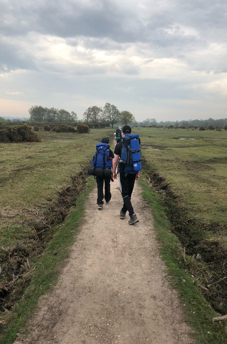 NoadswoodGeog's tweet photo. It’s only rained a little so far! Keep your fingers crossed for the rest of the weekend! #dofe #practiceweekend #newforest #prayforsunshine @Noadswood_Sch https://t.co/rirKKsOGLv