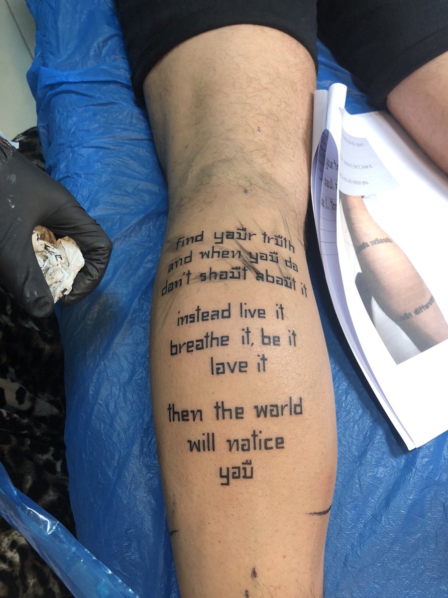 Cliff Joannou On Twitter Tattoo Tattooart Mantra Love