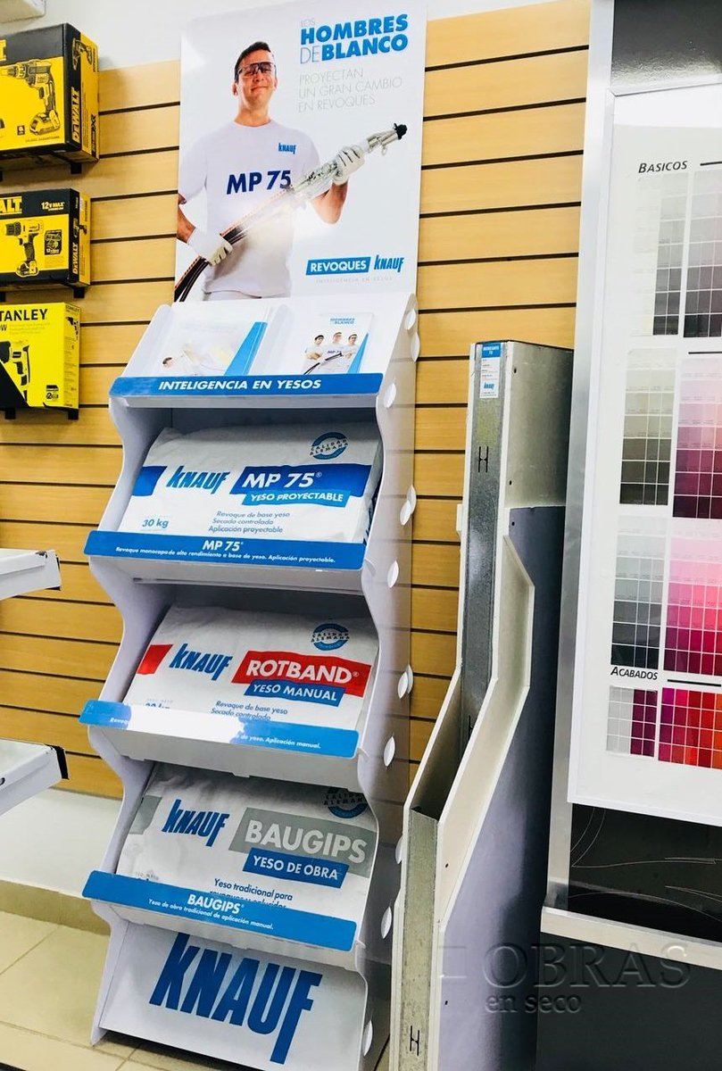 Obrasenseco's tweet photo. 📍INTELIGENCIA EN YESOS:👉 #Knauf 👈suma a los reconocidos sistemas de #tabiques, #cielorrasos y #revestimientos su nueva línea de #revoques de alto rendimiento y excelente calidad, que completan todo tipo de #construcción con terminaciones modernas e impecables.😀 https://t.co/ETiHgterww