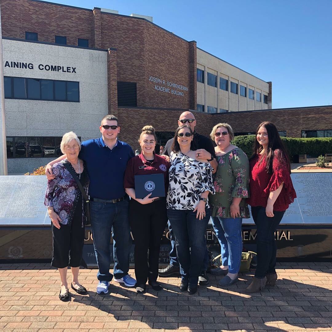 TaylorDeana_'s tweet image. Its been a long 5 weeks, but im so proud to say ive graduated from the Dept. of criminal justice training as a distinguished certified 911 dispatcher!🤗   #class117