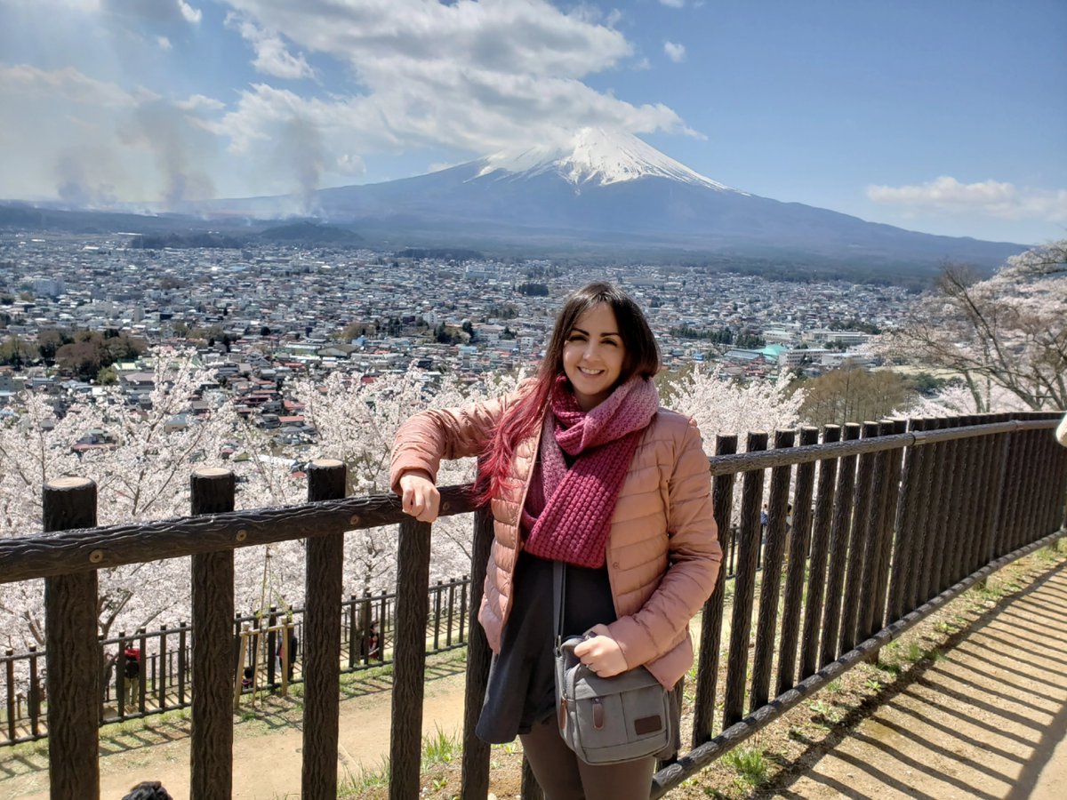 NyuuMew's tweet photo. Hello! You may have noticed I disappeared longer than I usually do... that's because I went to Japan for a few days! 💕Got to see some cherry blossoms, check out various animal cafes/parks, and drive around as Luigi in real traffic (lol 😅). https://t.co/ID78KwFVBD