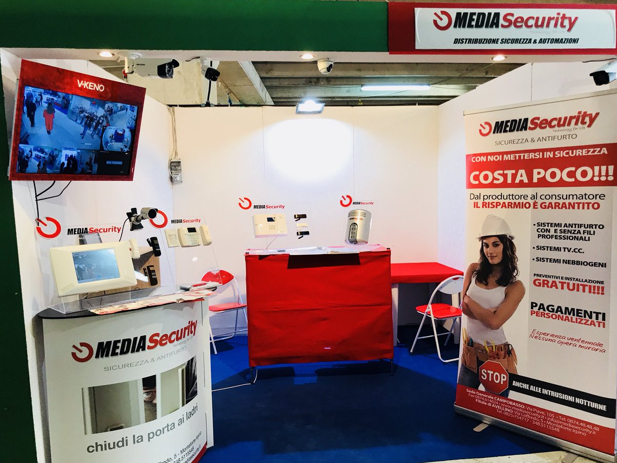 MEDIASECURITYAV's tweet photo. Siamo qui #mediasecurity #fieraventicano https://t.co/L7xmVGNeUM