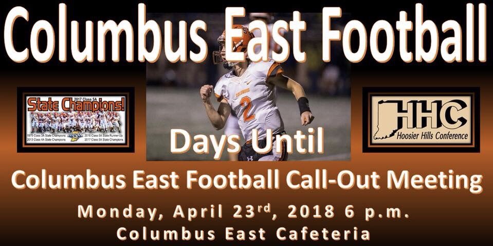 EastOlympiansFB's tweet photo. Just two days until our call-out meeting!  We'll share a lot of important information on the upcoming season you don't want to miss!  #EastPride #DoWhatChampionsDo https://t.co/JN0nnHD2IW