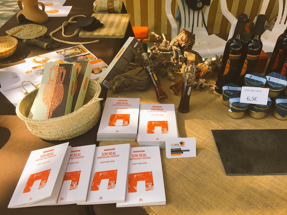 AldarqInfo's tweet photo. Tenim parada a la #fira #vins #libum #paladio #sanguis #mulsum #garum #aldarq #ArqueologiaImaginativa https://t.co/w5wHKRGESS