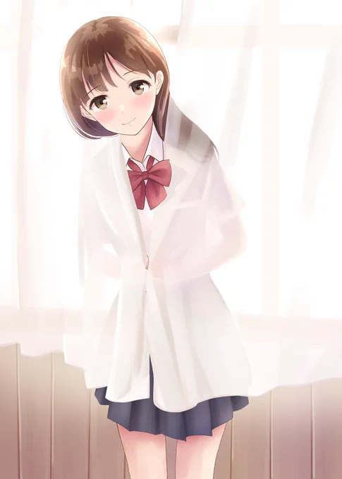 こっち見ないでョ 