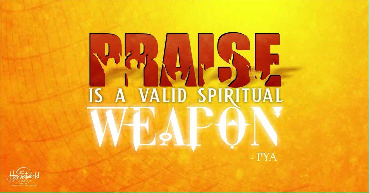 YinkaAdesanya_'s tweet photo. As long as you can praise Him, You will never miss His presence. As long as His presence abides with you, devil can never defeat you. #WeaponOfPraise https://t.co/18C2dhPlac