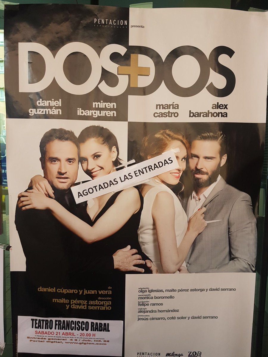_dosmasdos_'s tweet photo. GRACIAS, Pinto 🎭 👫+👫 https://t.co/SkAWosj6E0