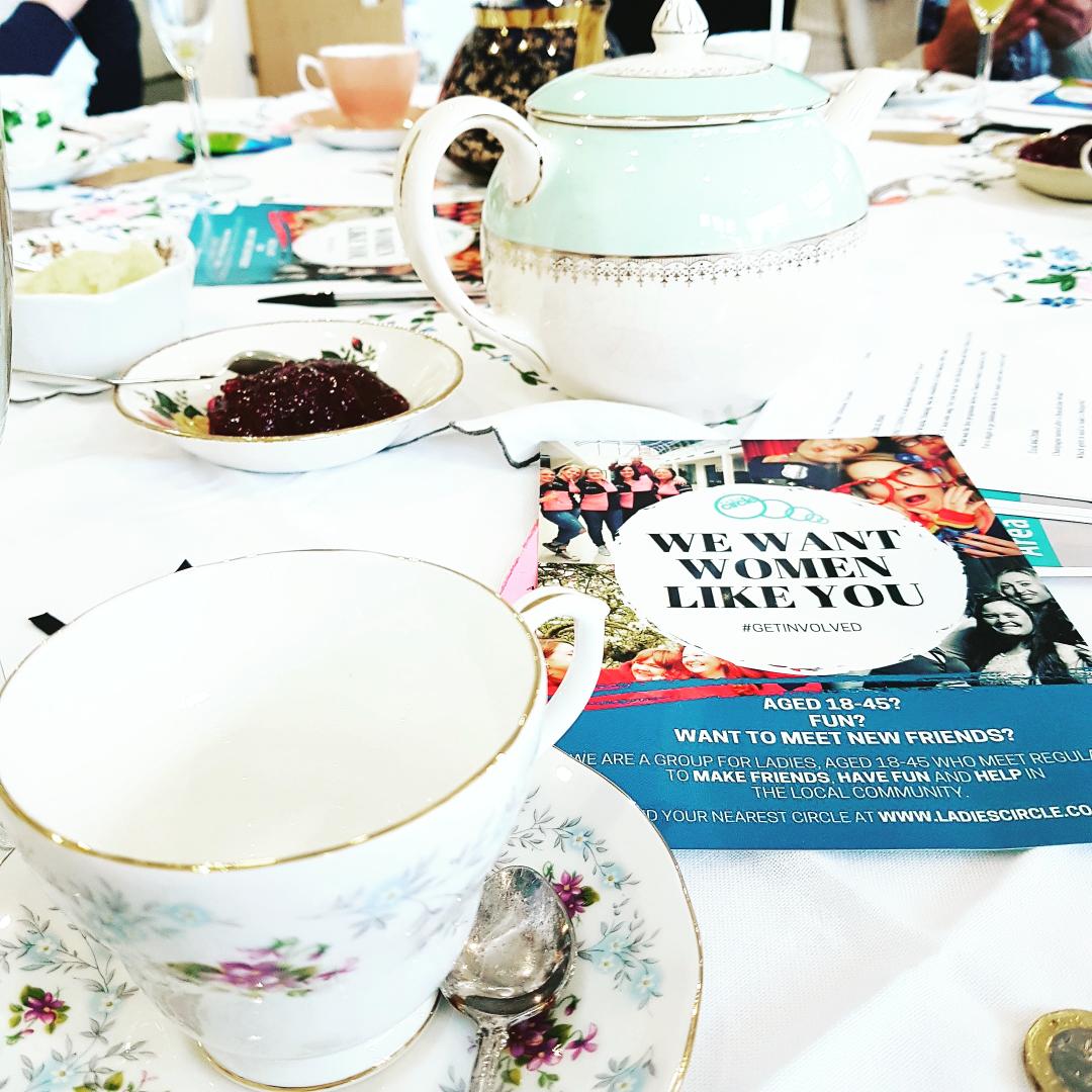 National Tea Day &amp; here in Cheadle &amp; Gatley we're thinking of the tea party we had with our fellow Cheshire Circlers! Did you know we have clubs all over Cheshire! If you fancy seeing what we're all about get in touch, we would love to hear from you! 
#joinus #ladiescircle