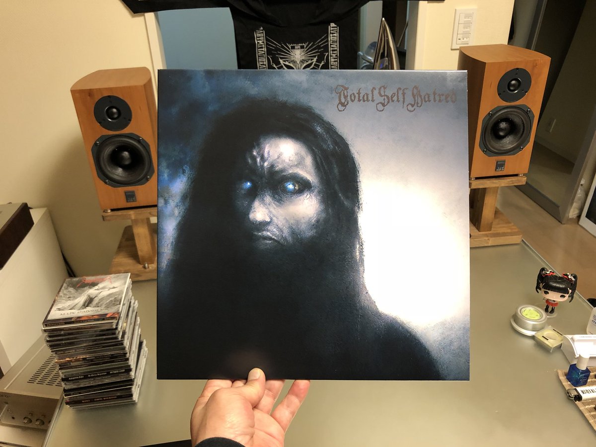 black_m_ist_k's tweet photo. Totalselfhatred
Full-length album 2008
Title is
"Totalselfhatred"
Finland.
#Totalselfhatred #finishblack #finishblackmetal #depressiveblackmetal #depressiveblack #metal #Metalvinyl #vinyl #record #Horna #Necron https://t.co/uP4DP3PsDP