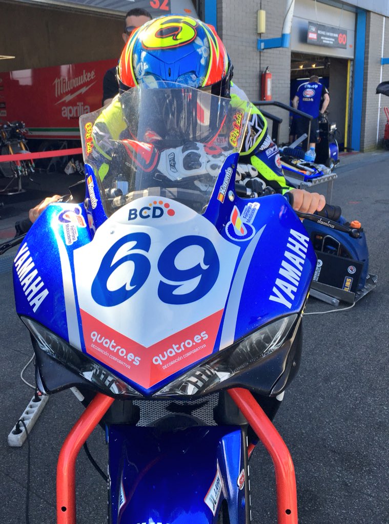 ms_racing_'s tweet photo. Toca la #Superpole2. ¡Turno para @MariiaHerrera_6! ✊🏼🇳🇱 ¡VAMOS! #DutchWorkdSBK https://t.co/y955Rd5JBh
