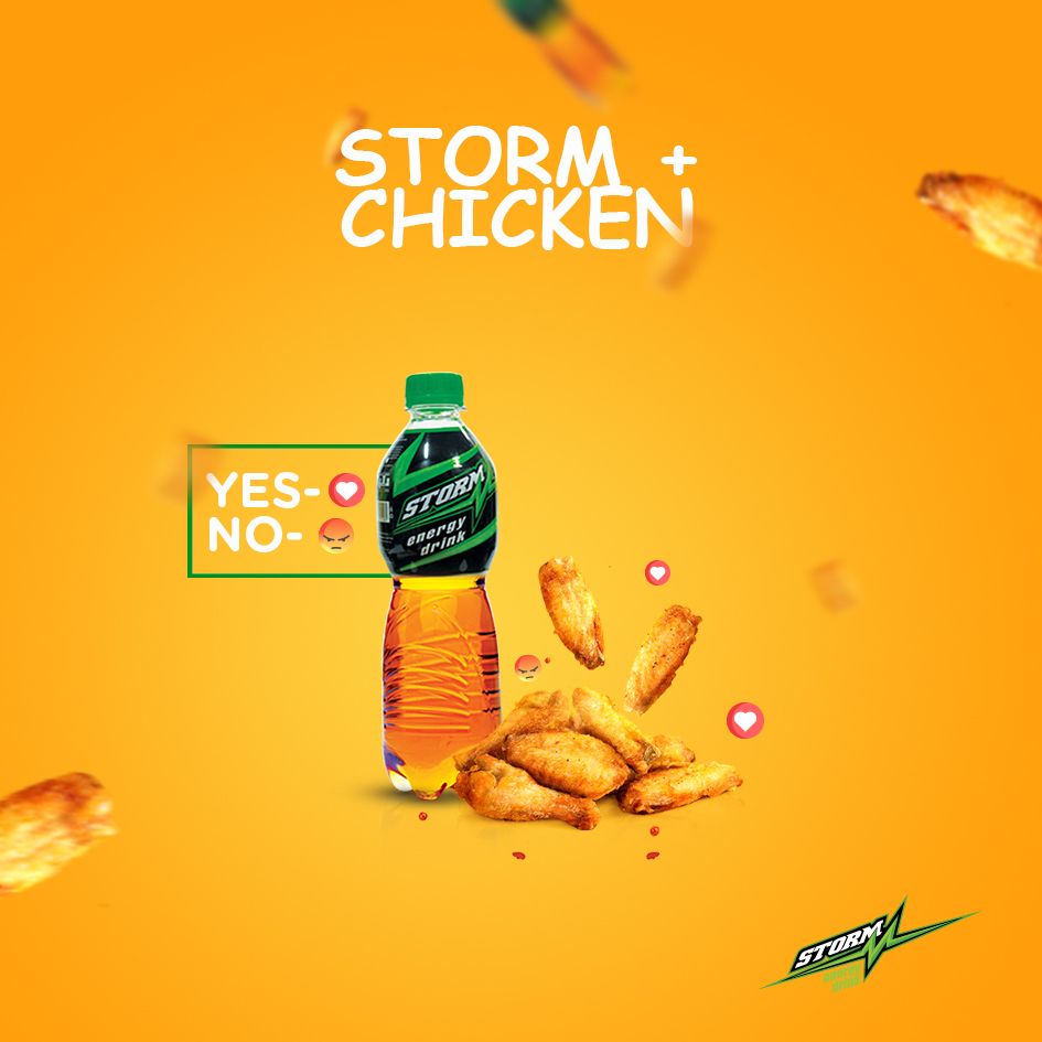 stormenergydr's tweet image. Let's try this combination today, shall we?? #StormEnergyDrink
