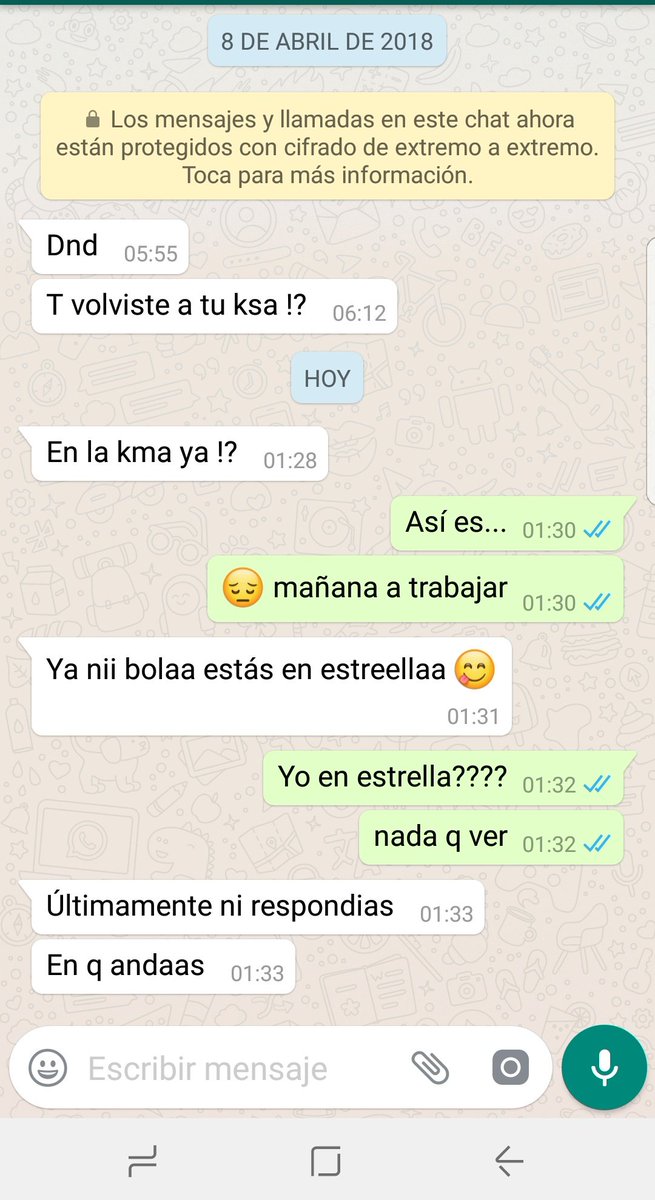 soylachicadeoro's tweet image. En #ModoEstrella 
😏😏😏 xq respondo cuando quiero bebe.