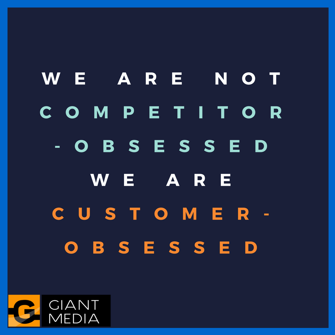 GiantMediaInc's tweet photo. We are NOT competitor-obsessed, we are customer-obsessed.

#customerobsessed #customerexperience #customerjourney #giantmedia #giantmediaacademy #TEBU #XploreDigital #AMIDMA #digitalmarketing #socialmedia #graphicdesign #webdesign #softwaredevelopment #onlineadvertisement https://t.co/px6QdYLmxJ