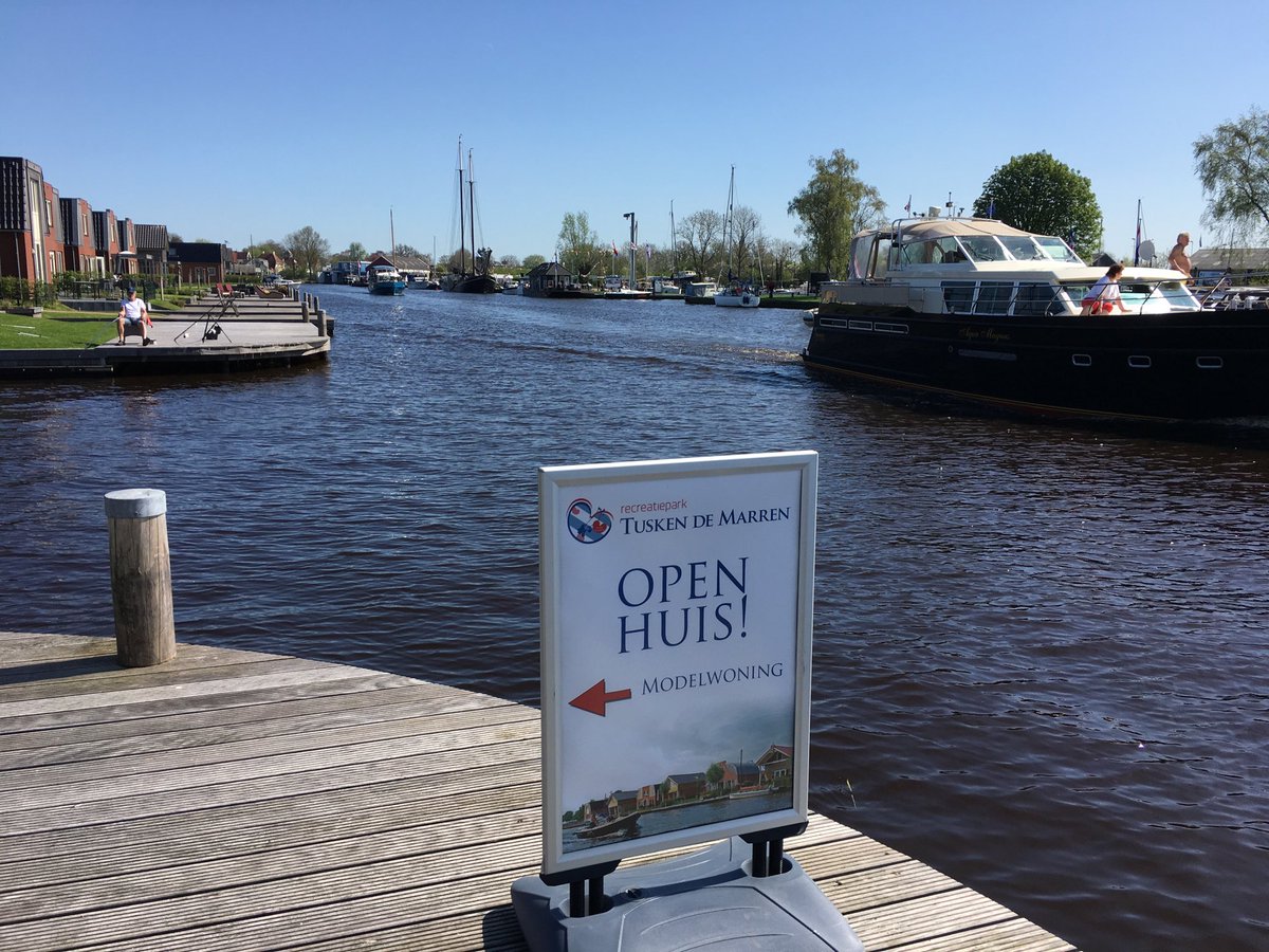 Vandaag #openhuis in #akkrum; u bent van harte welkom van 11 tot 16 uur/ alle typen #vakantiewoningen zijn te bezichtigen!