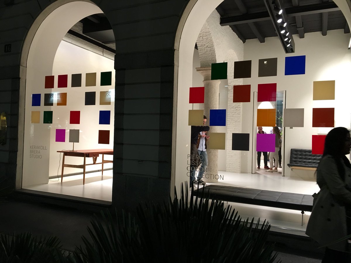 Karl_Kerakoll's tweet photo. Had a great 3 Days in Milan for the Design Week. Great to be part of this team and loved the new Kerakoll Brera Showroom! Great things for the UK #kerakoll #pierolissoni #Colorcollection #warmcollection https://t.co/uLCOIOqXy7