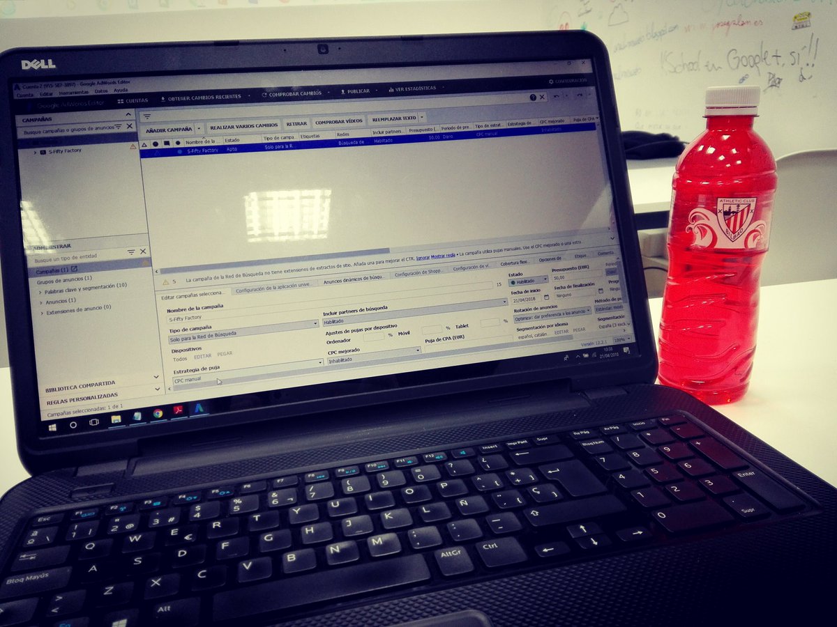 argiac's tweet photo. A tope de campañas de Adwords este fin de semana en el #MasterSEOSEM de @kschoolcom Ya estamos en la recta final! 💪💪😉😉 https://t.co/drCiHpHrQ9