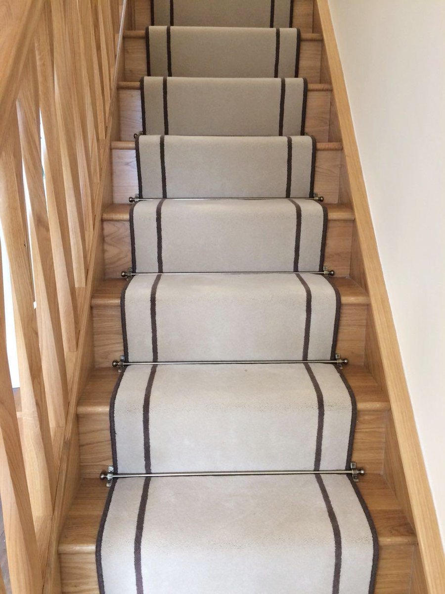 StonegateCarpet's tweet photo. Recently installed for our lovely customer in Manchester is our Stonegate Carpets designed Stair Runner using Brintons Majestic Candlewax and True Velvet Otter, a stunning addition to create a beautifully finished staircase.  #BrintonsAtHome #stairrunner #interiors https://t.co/XNmdCMAfsq