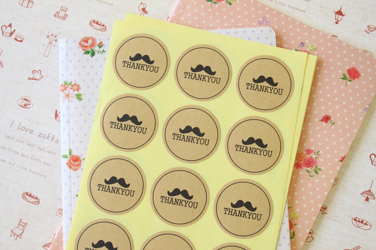 lemoncatshop's tweet photo. How cute are these mustache thank you labels? https://t.co/ZNjIFayCXs
#crafturday #craftsupplies #crafturday #CraftHour #craftholic #paperlove #giftwrapping #kraftlabels #moustache https://t.co/l60RUEe0nQ