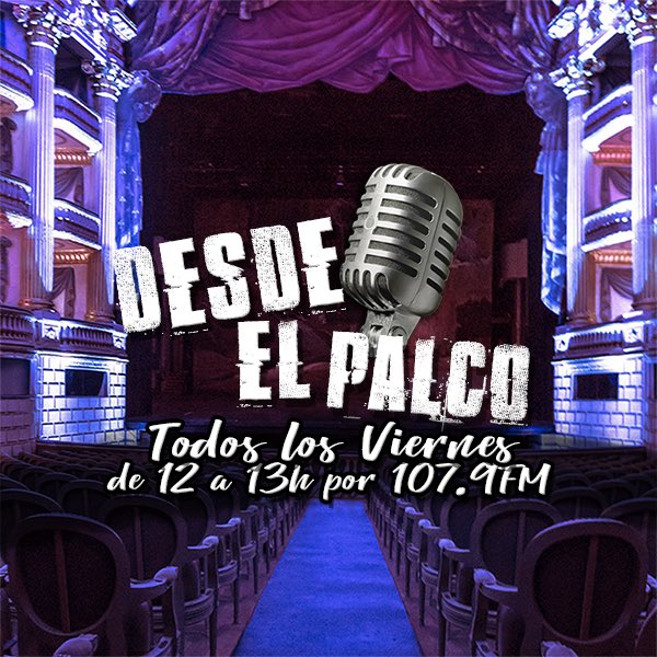 Arletteymasnada's tweet photo. Un nuevo proyecto! @Desdepalcoradio #DesdeElPalco @yosoyvenezolano @danielmarrero78 @antproducciones @paperformances @DoriamSojo @carlostalez @Ilan_Chester @ArletteTorresOf @luissilvatwitt @ELBurdelaescena @Edith_Salazar @MagiaMajara @DaniAlvarado323 @elbaescobar @teatrosdemadrid https://t.co/m1LUoeTp5B