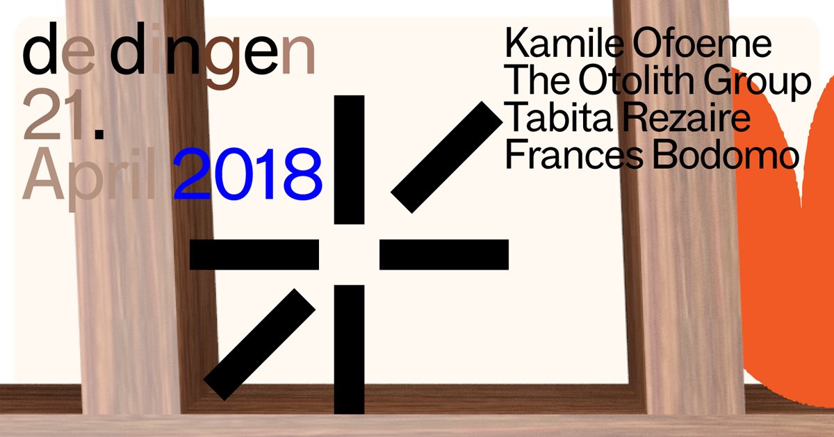 stroom_denhaag's tweet photo. Tonight at Stroom: ‘Earth and Otherly Matters’. Lecture/performance and screenings. With Kamile Ofoeme, Tabita Rezaire, Frances Bodomo and The Otolith Group. Part of 'De Dingen’.
https://t.co/mUNAw7kjft https://t.co/6ysberuvts