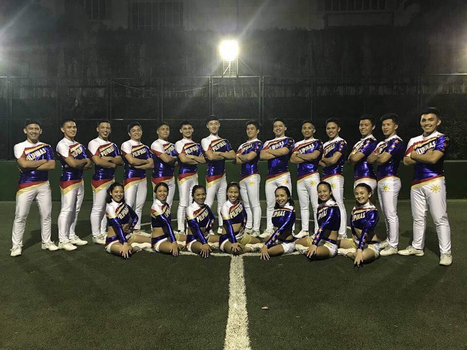 Toni_TheGUIDON's tweet image. Ateneans Alex delos Reyes, Geremy Tanenggee and Shawn Nagrampa will join Team Pilipinas as they compete in the ICU [International Cheer Union] World Cheerleading Championships in Orlando, Florida on April 26 and 27 2018. 

Photo credits to: @aleeexdlr