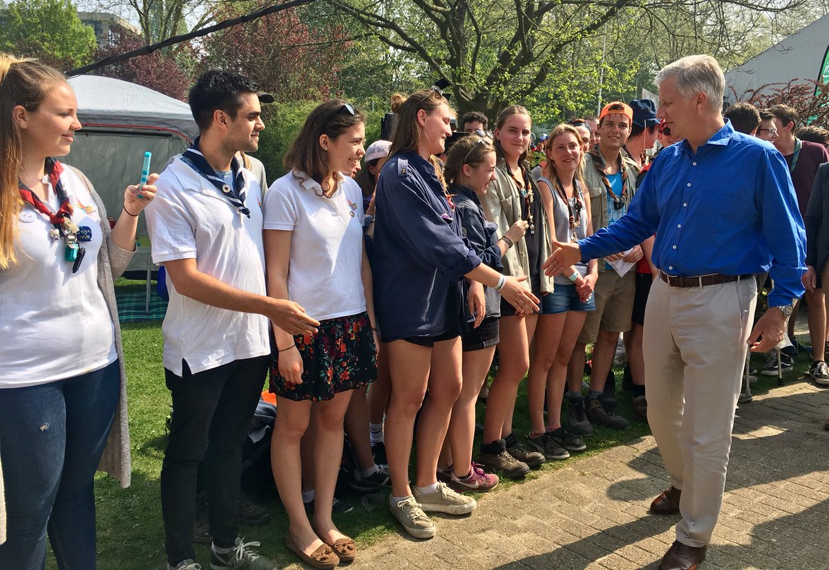 Bravo à tous les jeunes qui s’engagent dans le Scoutisme. Merci pour votre accueil chaleureux à l’occasion du rassemblement #BeSCOUT