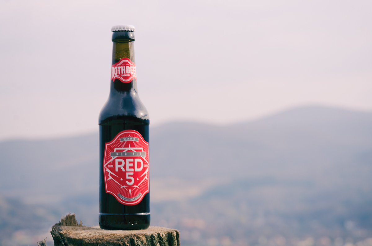 RothBeer's tweet image. Hiking with beer :) Red5 is strong flavour :)