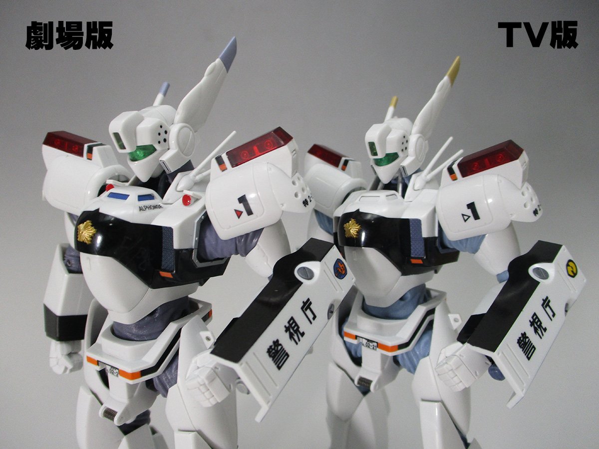 ロボットフィギュアブログ更新： 「ROBOT魂 イングラム1号機&2号機 
