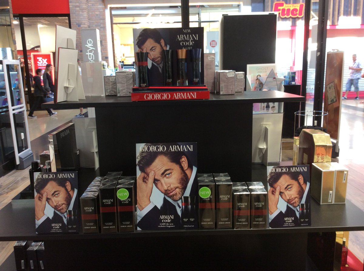 TPSSolihull's tweet photo. Get your hands on the latest Code by Giorgio Armani! A-List is exclusive to The Perfume Shop #TPS #Armani #Touchwood https://t.co/KVl2M64JAa