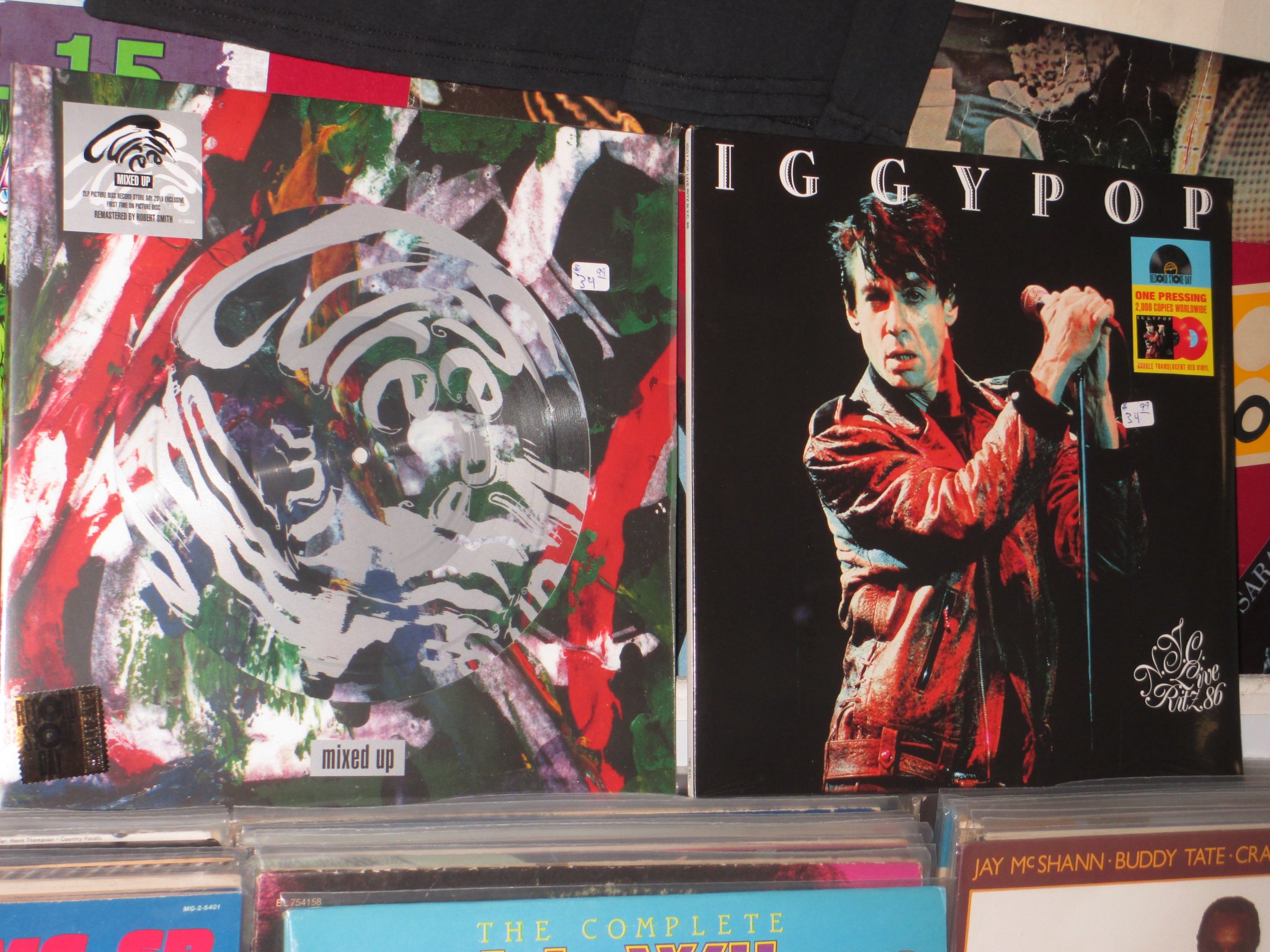 Happy Birthday to Robert Smith of the Cure & Iggy Pop 