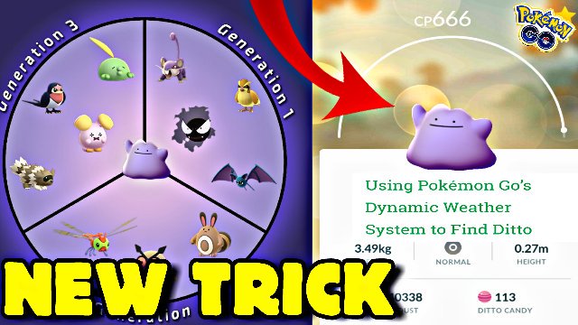 🔥BD98YT🔥 on X: 🔥 NEW TRICK ☆ HOW TO CATCH DITTO IN POKÉMON GO! ☆ HOW TO  FIND DITTO FOR MEW QUEST 5/8 🔥 WATCH ▷ PLEASE LIKE  👍 SHARE 🗣 SUBSCRIBE