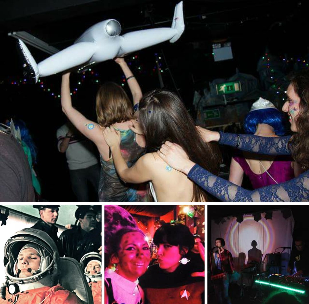 Yurisnightbtn's tweet photo. From electronica to experimental psychedelia, next Saturday we'll take you to another world! #YurisNight #SpaceParty https://t.co/6Es4yjGFOa