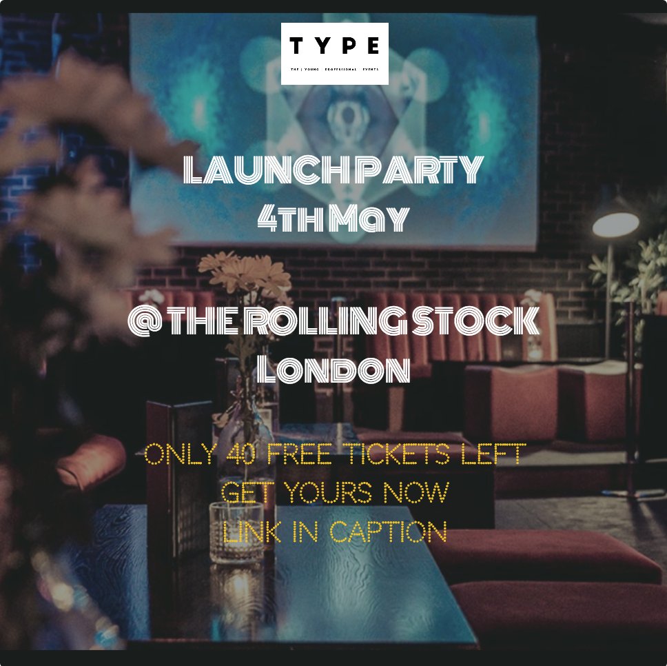 typelondon's tweet photo. Tickets are running out!! 🚨 Come and meet the team, get your membership and start opening some doors for your career!! LINK IN BIO 🎉

FREE TICKETS: https://t.co/NGJGVmOTW7 https://t.co/AbTBSfT0C9