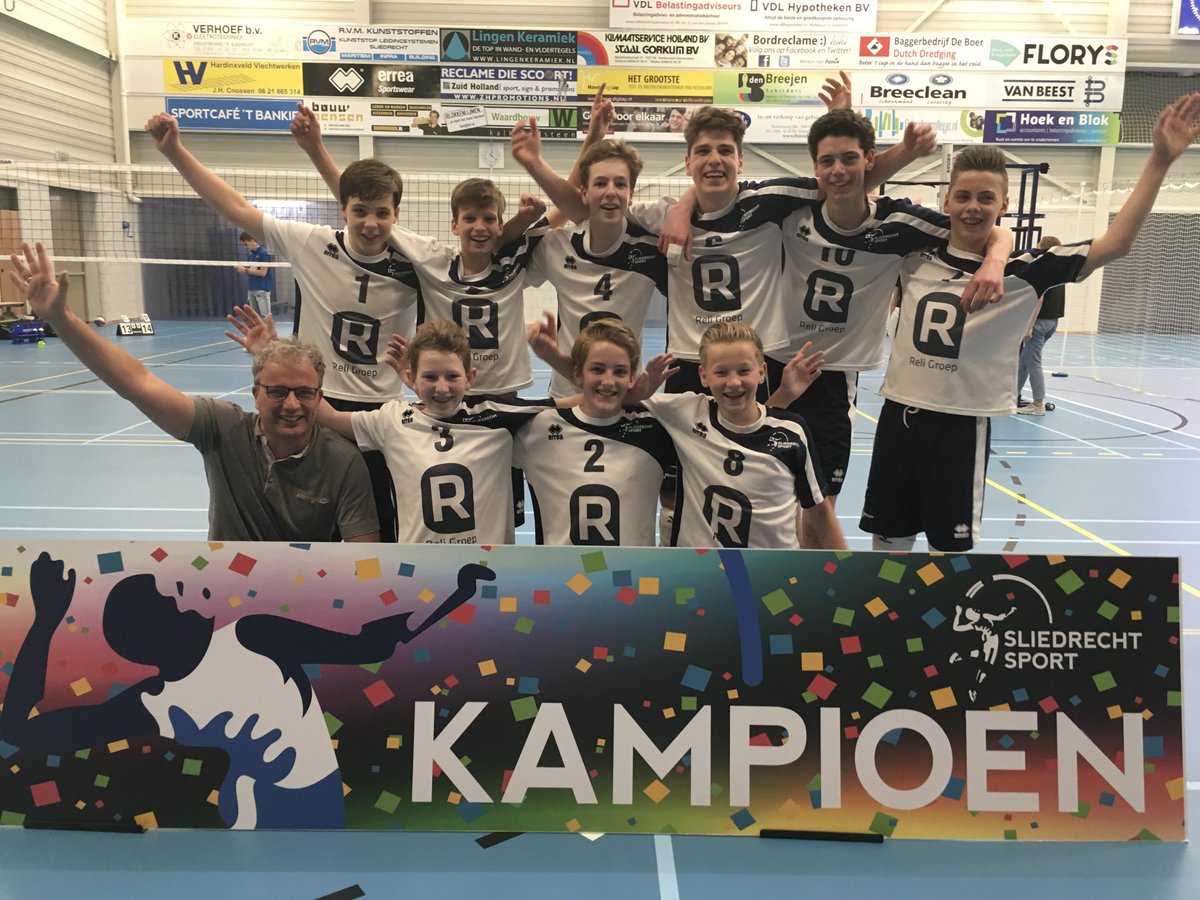 ZOJUIST KAMPIOEN geworden van de TOPKLASSE, Jongens B1 Gefeliciteerd mannen ! !!!!
<a href="/SliedrechtSport/">Sliedrecht Sport</a> <a href="/Nevobozuid/">Nevobo regio Zuid</a> #volleybal