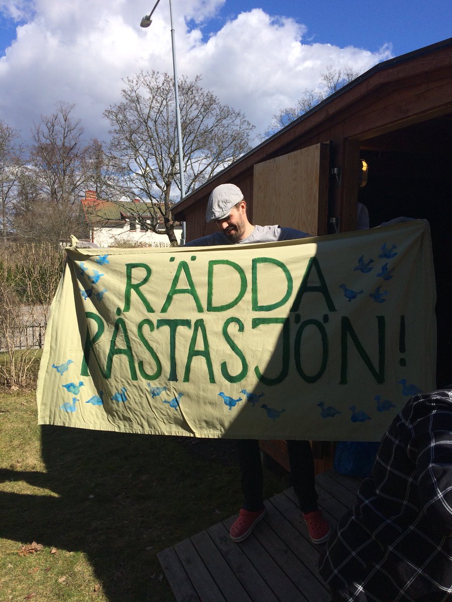 Materialvård <a href="/Rastasjon/">Rädda Råstasjön</a>