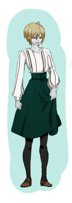 #リプ来たキャラに自分の私服を着せるまとめリプくださった御三方ありがとうございましたー! 