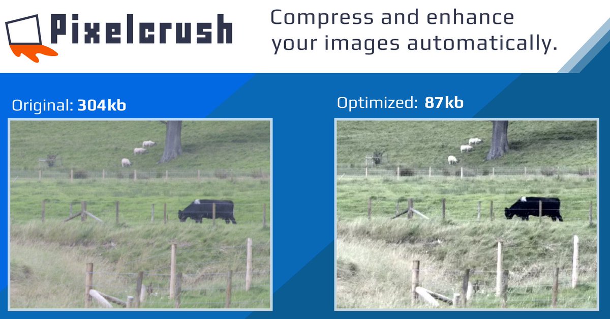 Deliver optimized and beautiful images with our auto-enhance and compression filter for more engaging and size-reduced images. pixelcrush.io/features/optim…