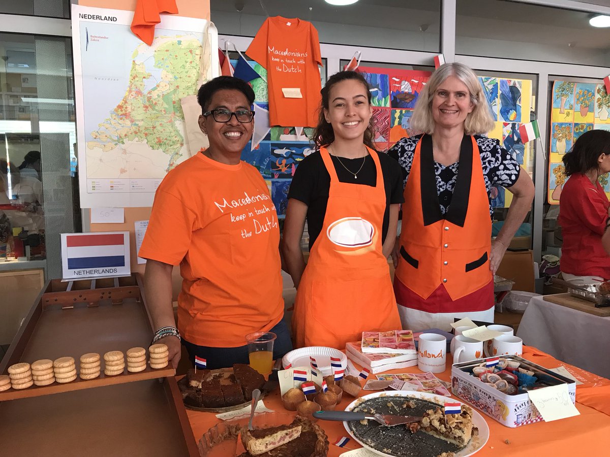 NLAmbPlomp's tweet photo. You can still visit the Dutch 🇳🇱 stand at @NOVASchoolsMK #SpringBazar https://t.co/9tmkatXW4J
