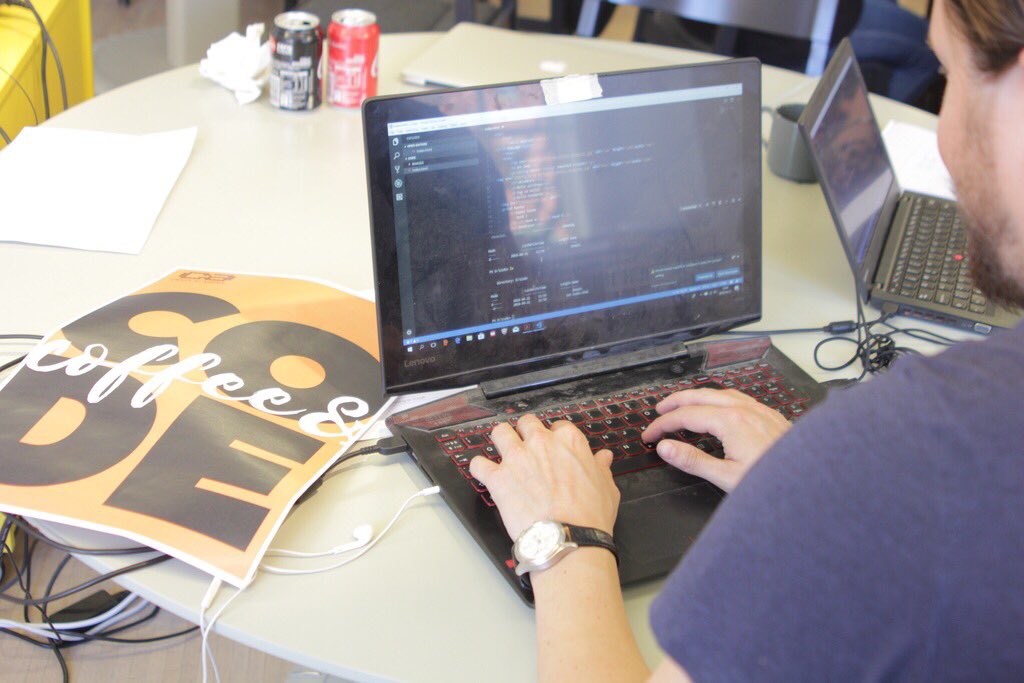 CraftAcademySE's tweet photo. We are proud to #sponsor the #CoffeeNCode #community. Today’s #hackathon brings together #developers from #Sweden and #SouthAfrica. That’s awesome! 🖖 #learntocode #learningtocode #tech #startup #nerd #nerdlife #sthlmtech #gbgtech  #womanintech #diversityintech https://t.co/1OK73829HZ