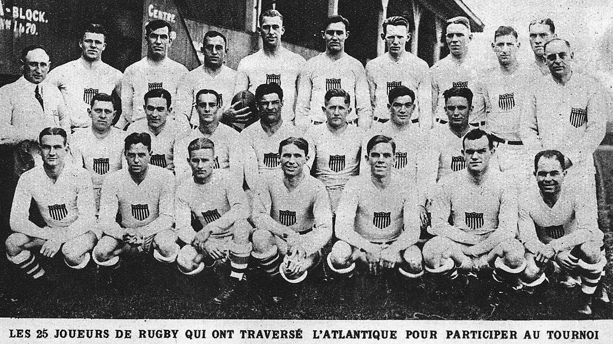 #OnThisDay 1924 - Les Etats-Unis battent la France à Colombes
et deviennent champion olympique de rugby (à XV)
#USArugby #Paris1924 #Paris2024
