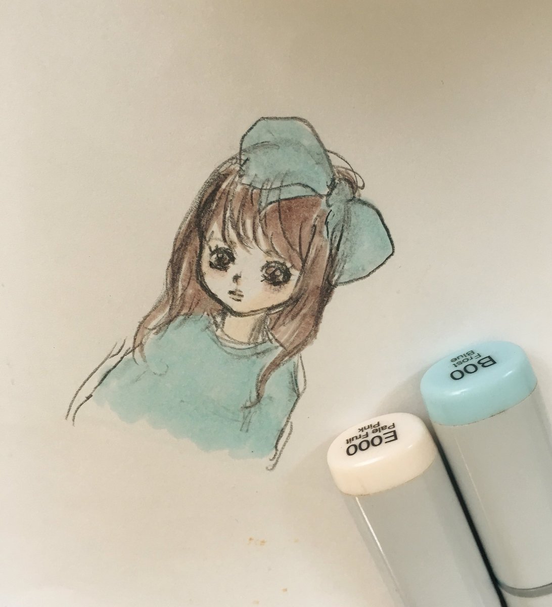 「単行本の似顔絵プレゼント企画、締め切りまで近くなってきたので似顔絵の描き方を模索」|ぎゅうにゅうのイラスト