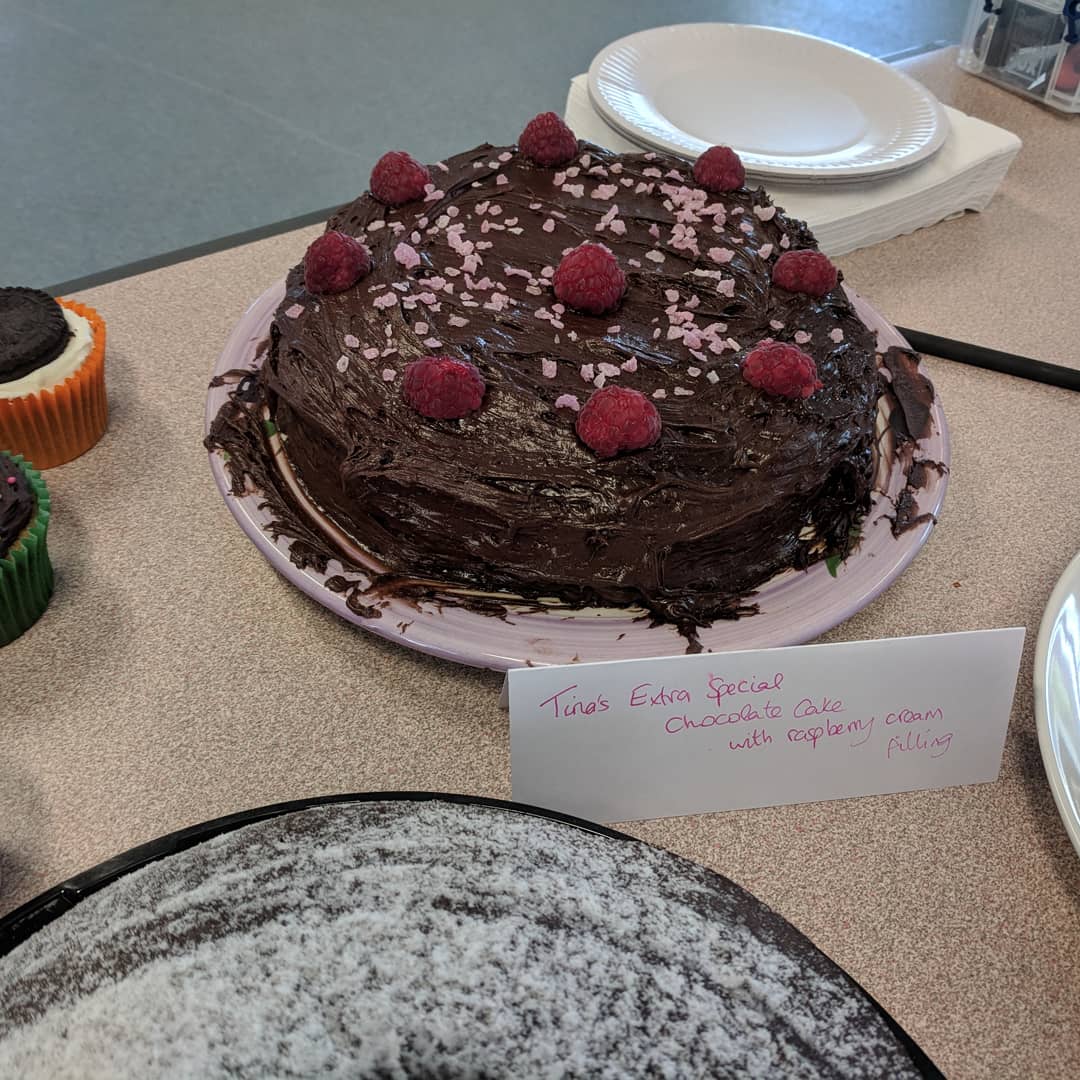 LogwiseFirewood's tweet photo. Becky's #bakesale yesterday was a HUGE success and raised an unbelievable £156 towards #teamlogwise fundraising for Wheatfields &amp; St Gemma's Hospices! Thanks to everyone that came along 😊🍰 https://t.co/Upeu73aTKo
