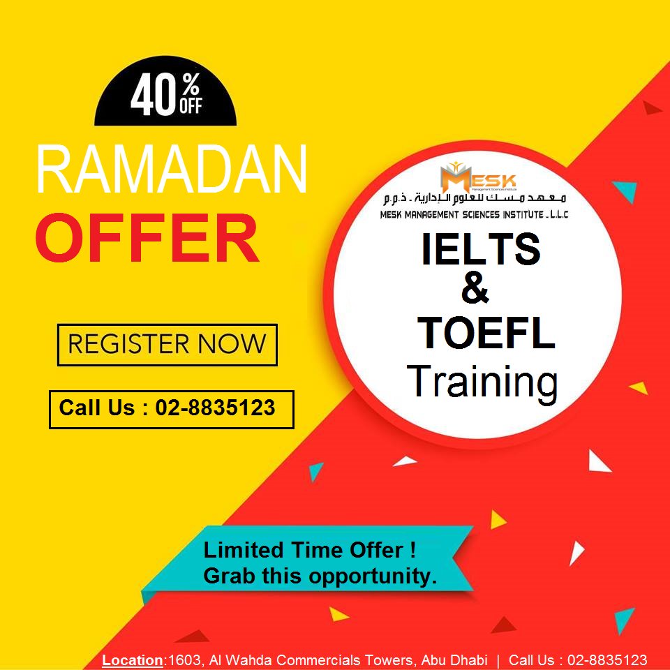 mesk_msi's tweet photo. Join the Best Training Institute for Language Courses  #IELTS &amp; #TOEFL @mesk_msi New Batches Starting soon. Register Today!
Call Us Now : 02-8835123 or 052-9001920
#SpokenEnglishCourse #IELTSTraining #IELTSExamPreparation #TOEFLPreparation #BusinessEnglish #CommunicativeEnglish https://t.co/HkkC9Ps6eh