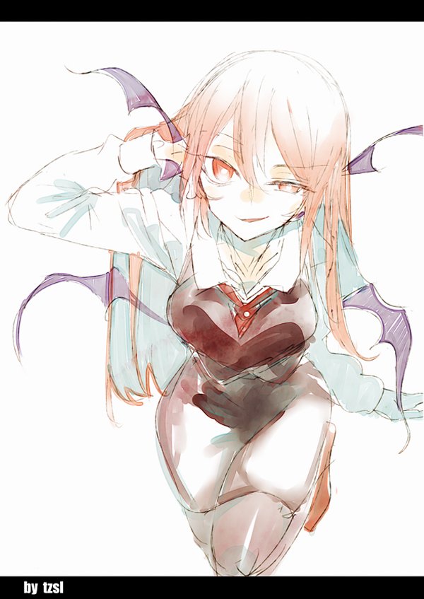 小悪魔(東方プロジェクト) 「de ville. #深夜の真剣お絵描き60分一本勝負 」|tzslのイラスト