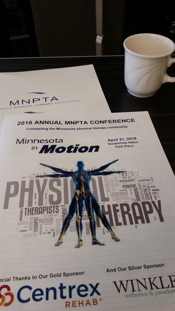 SaraScarbsDPT's tweet photo. Excited for my first annual MNPTA Conference! #MNinMotion https://t.co/9M80TiI9cf