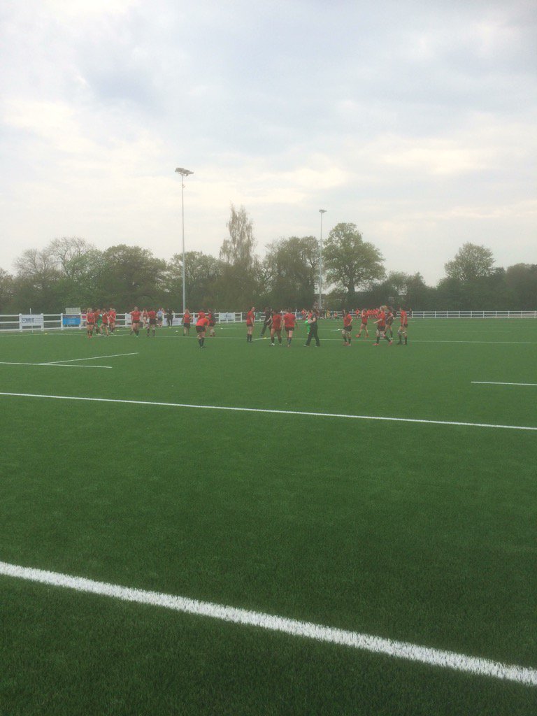 Senior Final <a href="/HarlequinsWomen/">Harlequins Women 🃏</a> v @Glos_PuryWRFC starts at 3:30pm